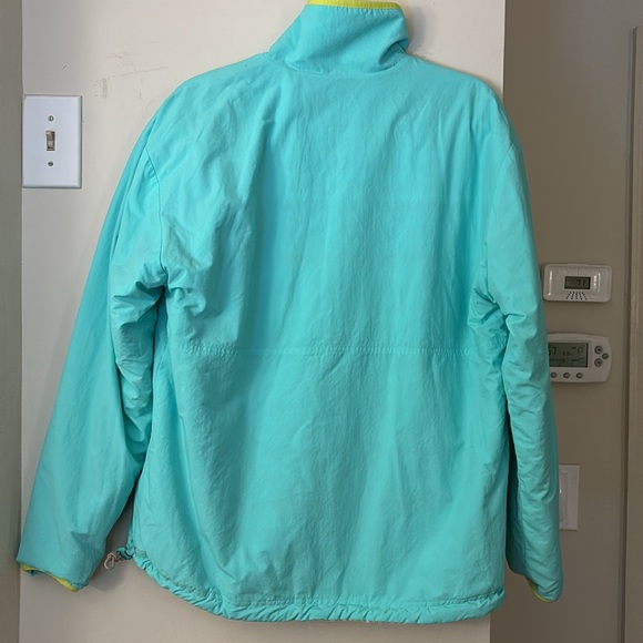 Chubbies Men’s Multicolored Reversible Pullover Sherpa Fleece Anorak - Medium - Picture 3 of 7